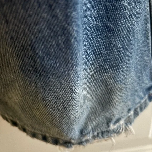 Harley Davidson 38x30 straight jeans wear on back hems - Picture 6 of 6